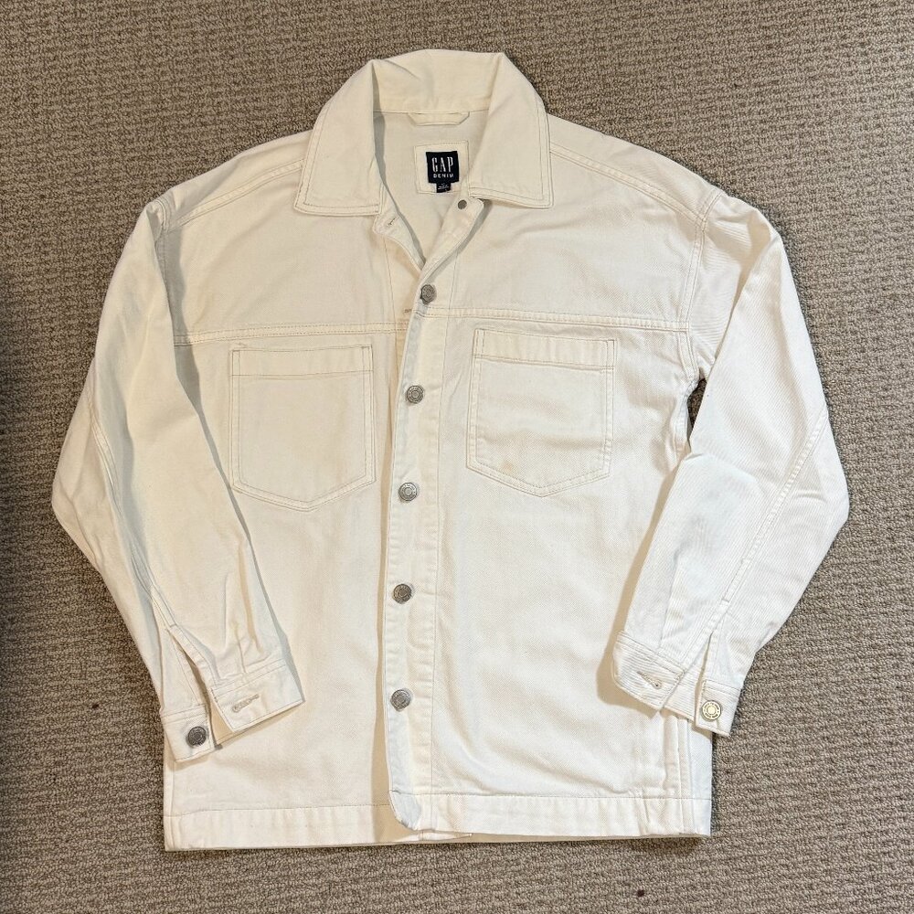 Women's Gap oversized jean jacket